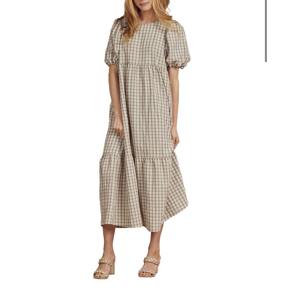 NEW Noralee Claire Mom Dress in Autumn Plaid, XL, NWT